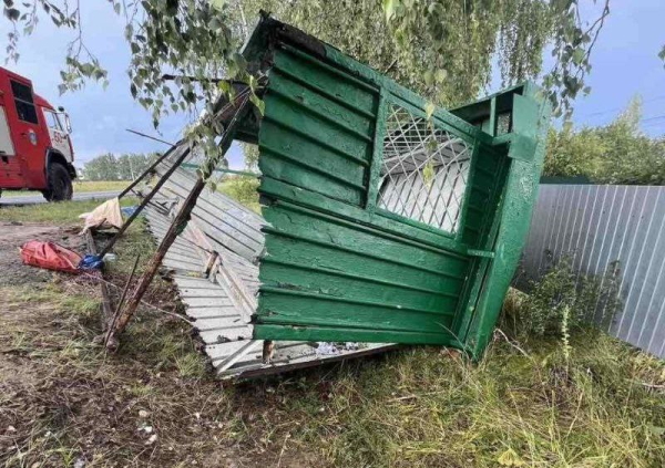 Последствия урагана в Нижегородской области 29 июля 2023 года